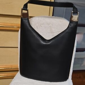 Authentic Vintage Gucci Elegant Black Women's Bag
